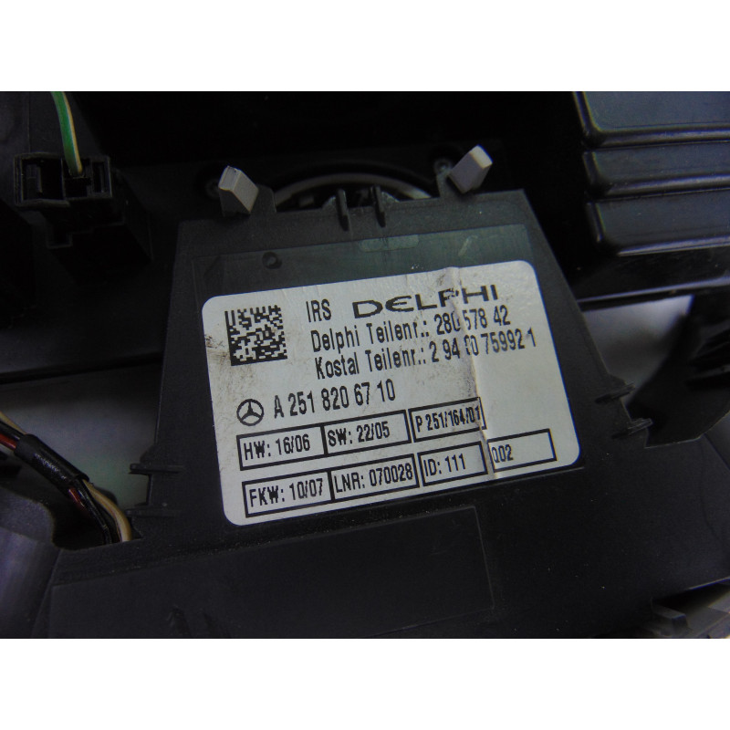 LUZ INTERIOR MERCEDES-BENZ CLASE ML (BM 164)