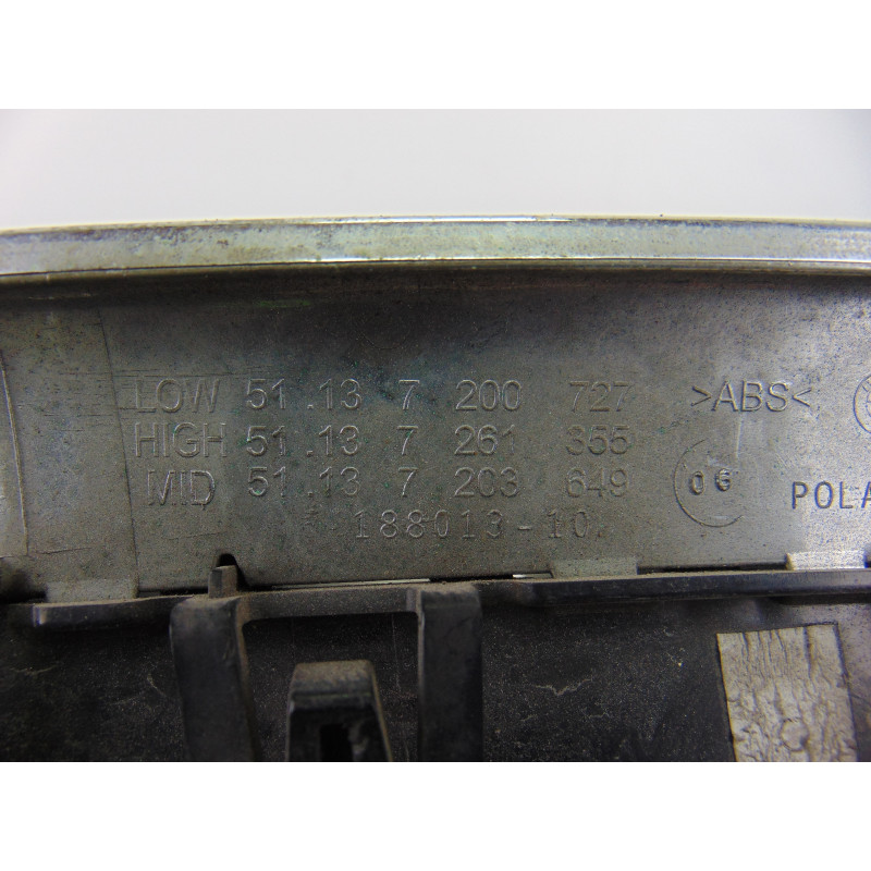 7200727 REJILLA PARAGOLPES IZQUIERDA BMW SERIE 5 BERLINA (F10) 518d 7200727 193266 BMW - 5