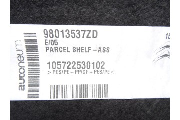 98013537ZD BANDEJA TRASERA CITROEN C4 CACTUS Feel 2019 98013537ZD 215290 CITROEN - 3