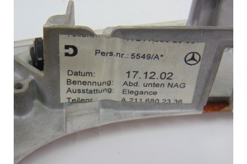 A2116802336 GUARNECIDOS PALANCA CAMBIO MERCEDES-BENZ CLASE E (BM 211) BERLINA