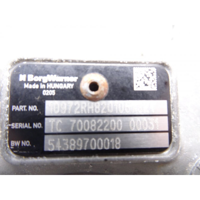 54389700018 TURBOCOMPRESOR NISSAN X-TRAIL (T32) Tekna 2018 54389700018 213637 NISSAN - 4