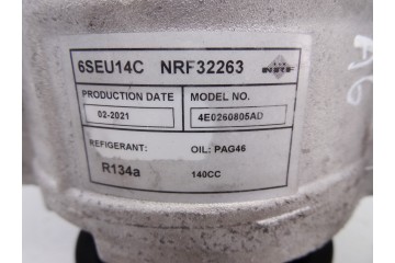 4E0260805AD COMPRESOR AIRE ACONDICIONADO AUDI A6 ALLROAD QUATTRO (4FH) 2.7 TDI  Quattro 2008 4E0260805AD 210365 AUDI - 3