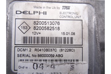 8200513076  CENTRALITA MOTOR UCE NISSAN KUBISTAR (X76) Premium (L1) 2008 8200513076 212030 NISSAN - 2