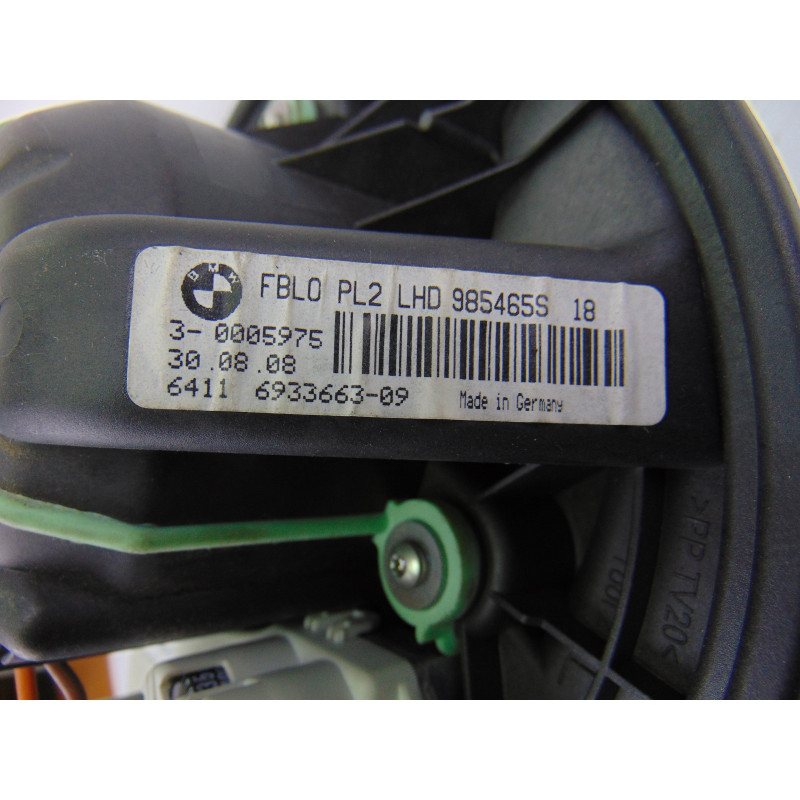 6933663 MOTOR CALEFACCION BMW SERIE 1 BERLINA (E81/E87)