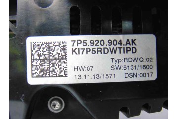 7P5920904AK CUADRO INSTRUMENTOS PORSCHE CAYENNE (TIPO 92A) Diesel 7P5920904AK 180945 PORSCHE - 1