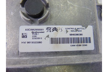 9815023380 CENTRALITA MOTOR UCE PEUGEOT 5008