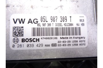 05L907309T  CENTRALITA MOTOR UCE AUDI Q3 (F3B) 35 TDI S line 2022 05L907309T 215031 AUDI - 2