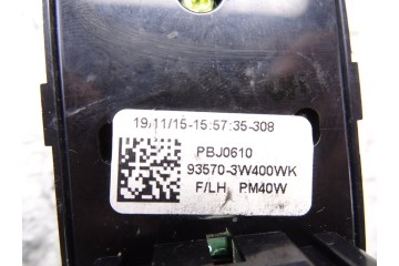 935703W400 MANDO ELEVALUNAS DELANTERO IZQUIERDO KIA SPORTAGE (SL)