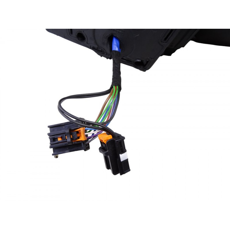 NEGRO RETROVISOR DERECHO OPEL CORSA F