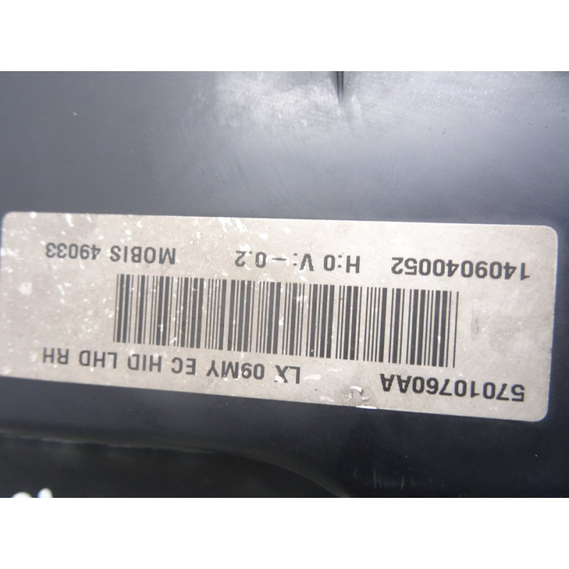 57010760AA  FARO DERECHO CHRYSLER 300C (LE/LX) 3.0 CRD 2009 57010760AA 214706 CHRYSLER - 3