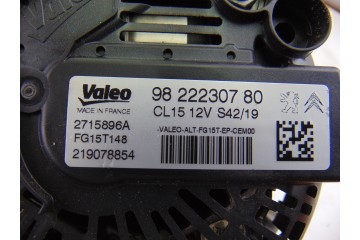 9822230780 ALTERNADOR PEUGEOT 508