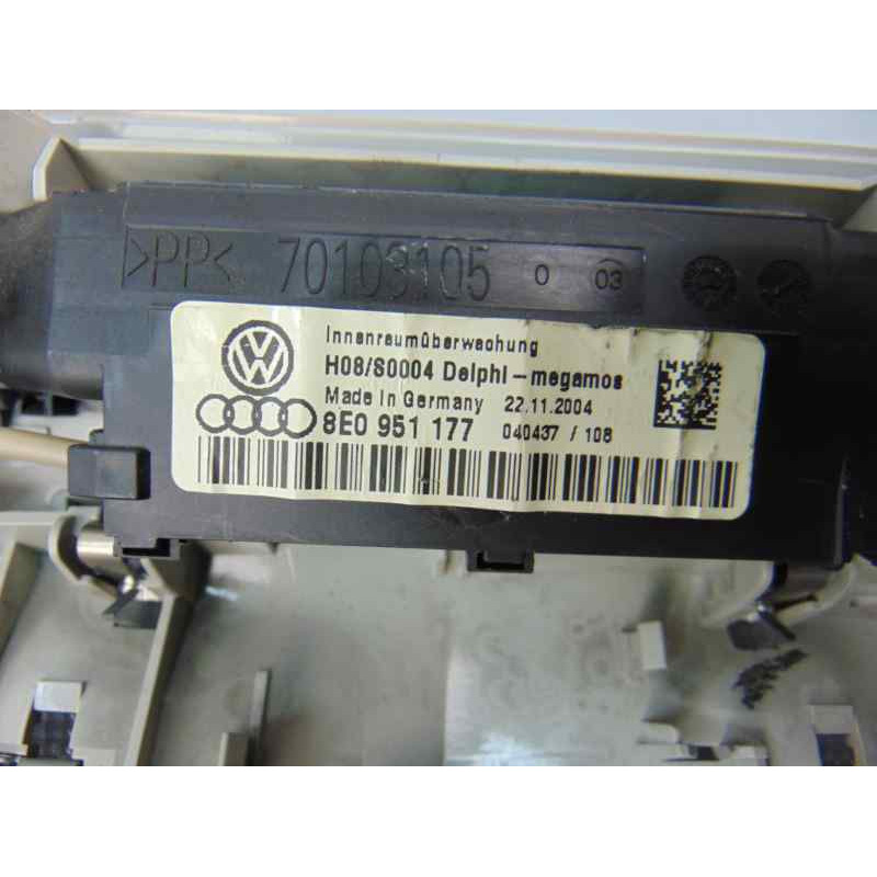 8E0947135E  LUZ INTERIOR AUDI A4 AVANT (8E) 1.8 T Quattro 2005 8E0947135E 184734 AUDI - 6