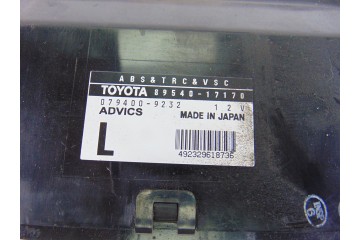 89540-17170 MODULO ELECTRONICO TOYOTA MR 2 ROADSTER (W30) 1.8 SMT Hardtop 2004 89540-17170 197176 TOYOTA - 1