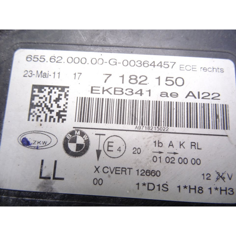 7182150 FARO DERECHO BMW SERIE 7 (F01/F02)