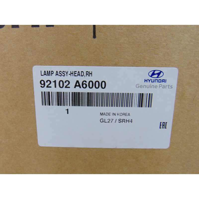 92102A6000  FARO DERECHO HYUNDAI I30 (GD) Classic 2012 92102A6000 203666 HYUNDAI - 6