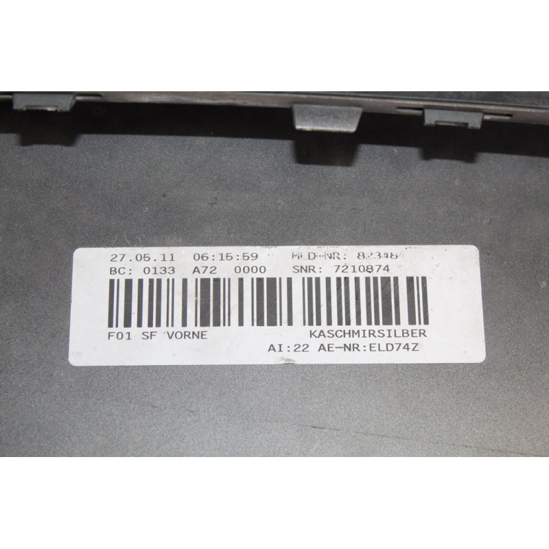 7210874 PARAGOLPES DELANTERO BMW SERIE 7 (F01/F02)