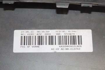 7210874 PARAGOLPES DELANTERO BMW SERIE 7 (F01/F02) 740d xDrive 2011 7210874 214012 BMW - 6