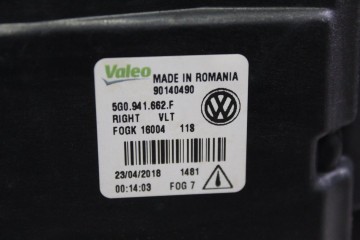 GRIS CENIZA PARAGOLPES DELANTERO VOLKSWAGEN GOLF VII BERLINA (BQ1/BE2) Advance 2018 GRIS CENIZA 213503 VOLKSWAGEN - 5