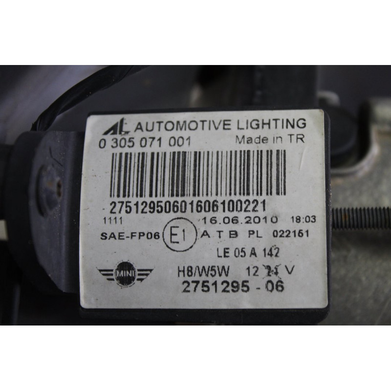 ROJO PARAGOLPES DELANTERO MINI MINI (R56) Cooper S 2007 ROJO 214046 MINI - 5