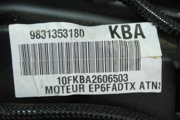 5G06 MOTOR COMPLETO PEUGEOT 508 GT Line 2018 5G06 198922 PEUGEOT - 5