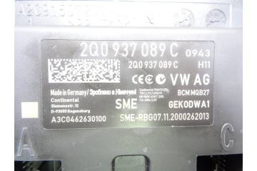 2Q0937089C MODULO ELECTRONICO VOLKSWAGEN POLO VI (AW1)(08.2017)