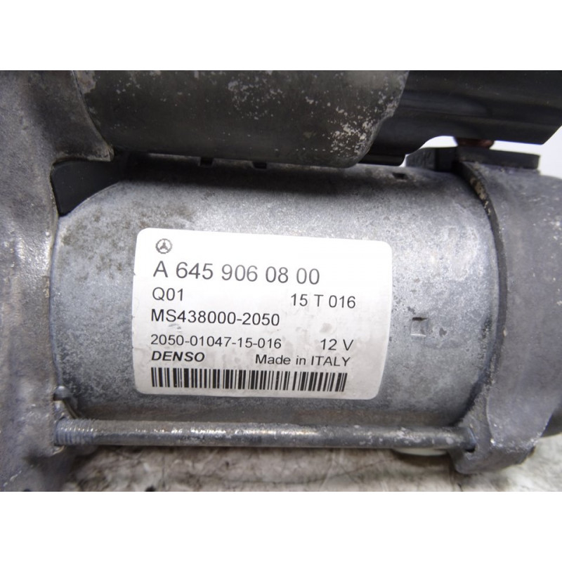 A6459060800 MOTOR ARRANQUE MERCEDES-BENZ CLASE A (BM 176)