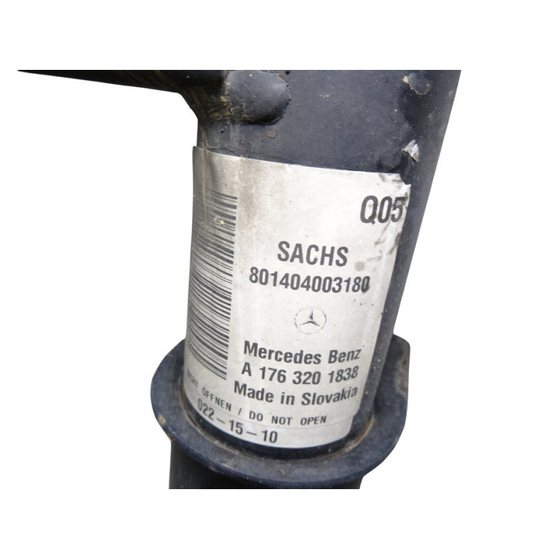 A1763201838 AMORTIGUADOR DELANTERO DERECHO MERCEDES-BENZ CLASE A (BM 176) A 180 CDI BlueEfficiency (176.012) 2015 A1763201838 21