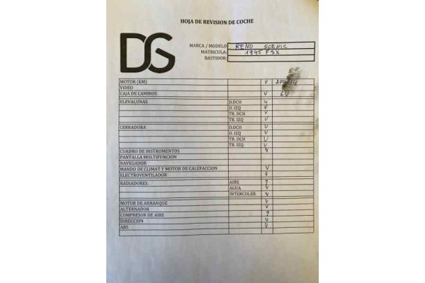 RENAULT SCENIC II (JM) Authentique