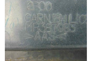 MR387983  PORTAMATRICULAS MITSUBISHI MONTERO (V60/V70) 3.2 DI-D Avance (5-ptas.) MR387983 187086 MITSUBISHI - 2