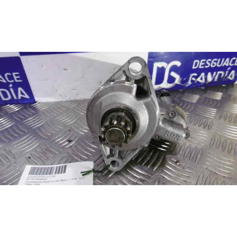 02E911024A MOTOR ARRANQUE VOLKSWAGEN PASSAT CC (357) Básico 2010 02E911024A 157559 VOLKSWAGEN - 2