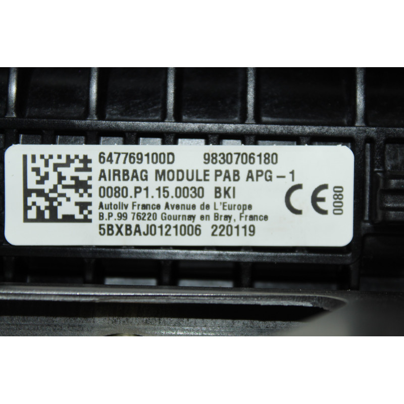 KIT AIRBAG PEUGEOT 308 (P5)