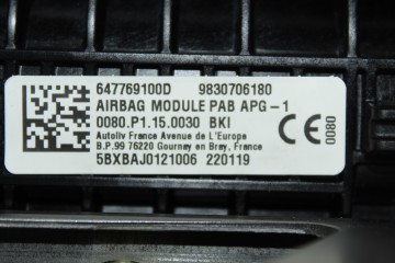 KIT AIRBAG PEUGEOT 308 (P5)