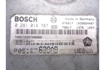 0281014787 CENTRALITA MOTOR UCE CHRYSLER GRAND VOYAGER (RT) Limited 2017 0281014787 214968 CHRYSLER - 1