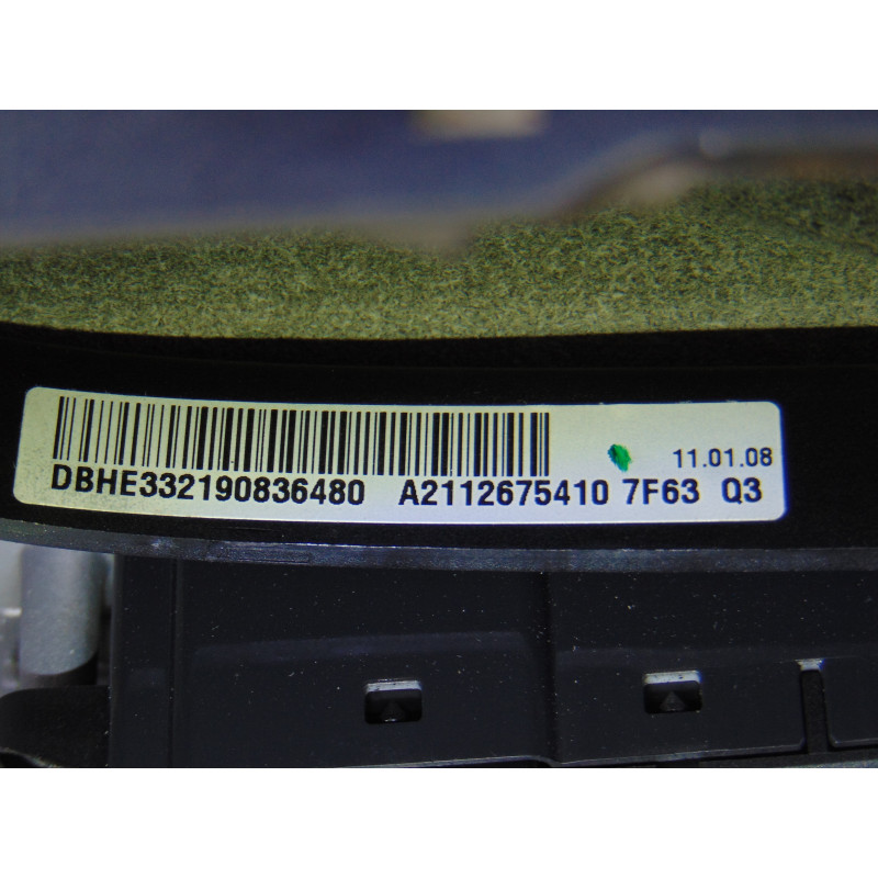 A2112675410 POMO PALANCA CAMBIO MERCEDES-BENZ CLASE E (BM 211) BERLINA E 220 CDI (211.008) 2006 A2112675410 197300 MERCEDES-BENZ