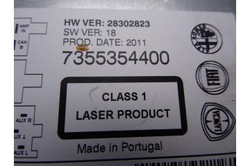7355354400 SISTEMA AUDIO / RADIO CD ABARTH PUNTO EVO (199) Basis 2011 7355354400 209354 ABARTH - 3