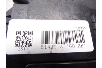 81420A2400  CERRADURA PUERTA TRASERA DERECHA KIA CEED (JD) Business 2017 81420A2400 215681 KIA - 3