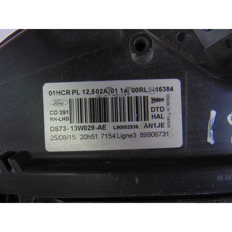 DS73-13W029-AE FARO DERECHO FORD MONDEO BERLINA (CNG) Trend DS73-13W029-AE 181878 FORD - 3