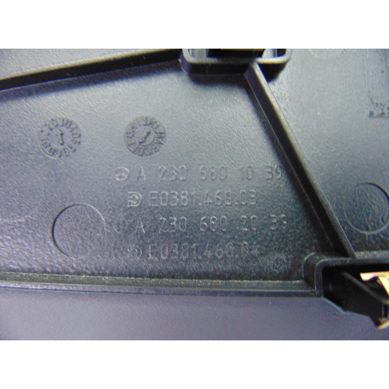 A2306801039 CONSOLA CENTRAL MERCEDES-BENZ SL (BM 230) ROADSTER