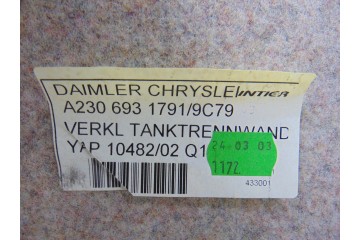 A2306931791 GUARNECIDO PORTON TRASERO MERCEDES-BENZ SL (BM 230) ROADSTER