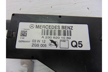 A2308201089 MODULO ELECTRONICO MERCEDES-BENZ SL (BM 230) ROADSTER 500 (230.475) 2003 A2308201089 192569 MERCEDES-BENZ - 2