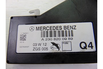 A2308200989 MODULO ELECTRONICO MERCEDES-BENZ SL (BM 230) ROADSTER 500 (230.475) 2003 A2308200989 192570 MERCEDES-BENZ - 1