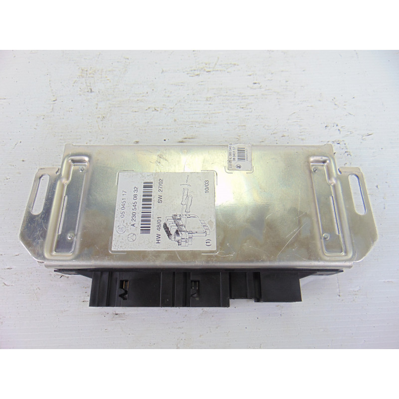 A2305450832 MODULO ELECTRONICO MERCEDES-BENZ SL (BM 230) ROADSTER 500 (230.475) 2003 A2305450832 192599 MERCEDES-BENZ - 1