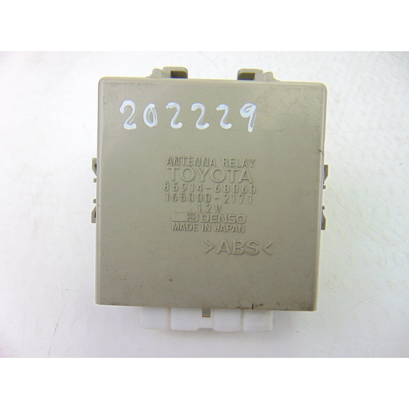 85914-60060 MODULO ELECTRONICO TOYOTA LAND CRUISER (J9) TD  VX (5-ptas.) (KZJ95) 1997 85914-60060 202229 TOYOTA - 2