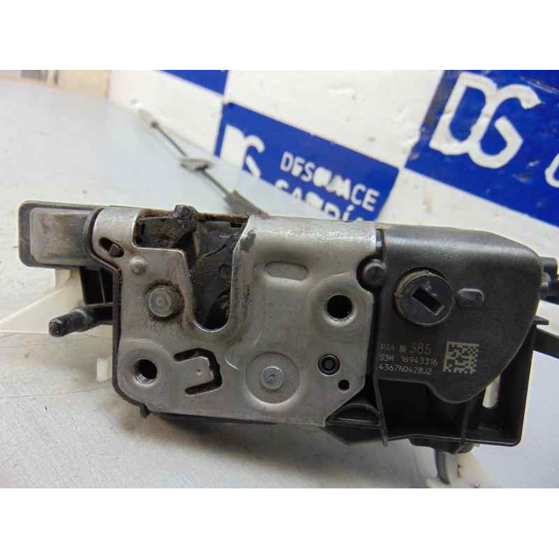 190385  CERRADURA PUERTA DELANTERA IZQUIERDA CITROEN C4 CACTUS Shine 2018 190385 176468 CITROEN - 1