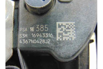 190385  CERRADURA PUERTA DELANTERA IZQUIERDA CITROEN C4 CACTUS Shine 2018 190385 176468 CITROEN - 2