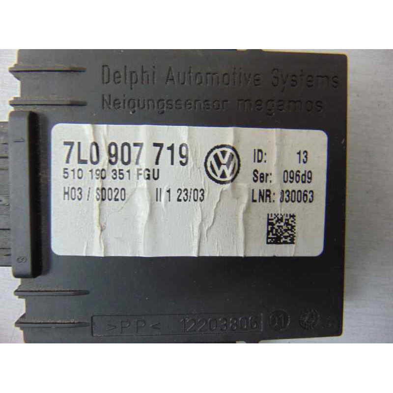 7L0907719 MODULO ELECTRONICO PORSCHE CAYENNE (TIPO 9PA) S 2005 7L0907719 183086 PORSCHE - 3