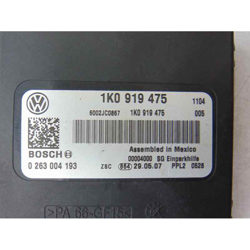 1K0919475 MODULO ELECTRONICO VOLKSWAGEN EOS (1F7)(2006)