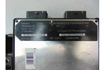 9640899880 CENTRALITA MOTOR UCE PEUGEOT 206