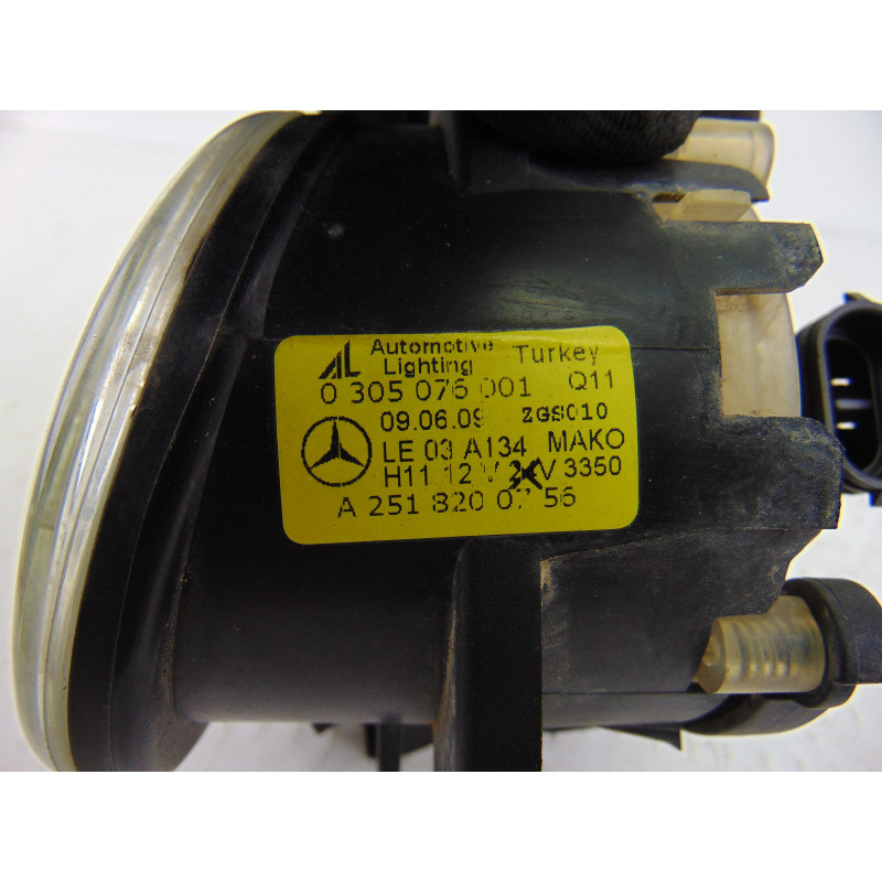 A2518200755  FARO ANTINIEBLA IZQUIERDO MERCEDES-BENZ CLASE GLK (BM 204) GLK 350 CDI 4-Matic (204.983) 2010 A2518200755 196531 ME