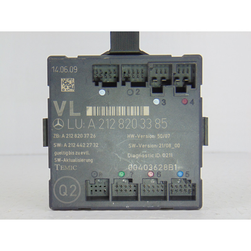 A2128203385 MODULO ELECTRONICO MERCEDES-BENZ CLASE GLK (BM 204)